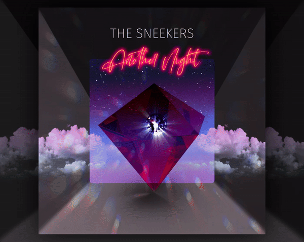 The-Sneekers-Another-Night-music-cover-artwork-vacha-design